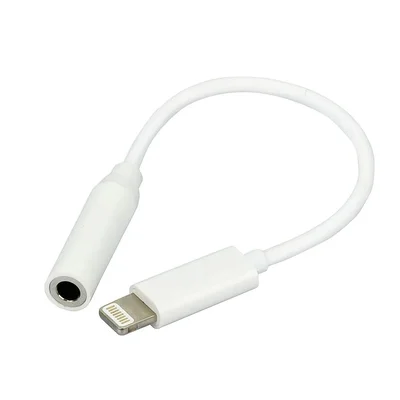 Adaptador De Lightning Storm Para Conector De Fones De Ouvido De 3.5 Mm Para Iphone/ipod/ipad Apple