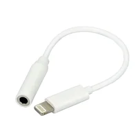 Adaptador De Lightning Storm Para Conector De Fones De Ouvido De 3.5 Mm Para Iphone/ipod/ipad Apple