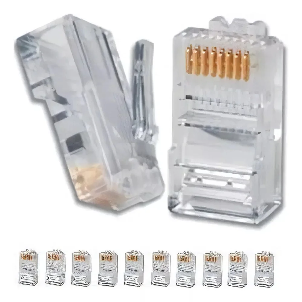 Imagem 2 de 5 do produto Adaptador Master Micro USB V8 Para Cabo De Rede Rj45 Celular
