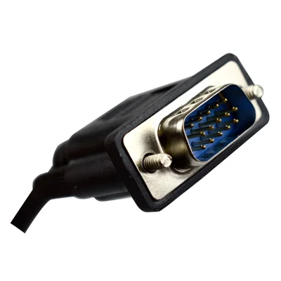 Cabo Vga Evus, 10 metros, C-041 Hd15 Macho X Hd15 Macho, Com Filtro 10.0m