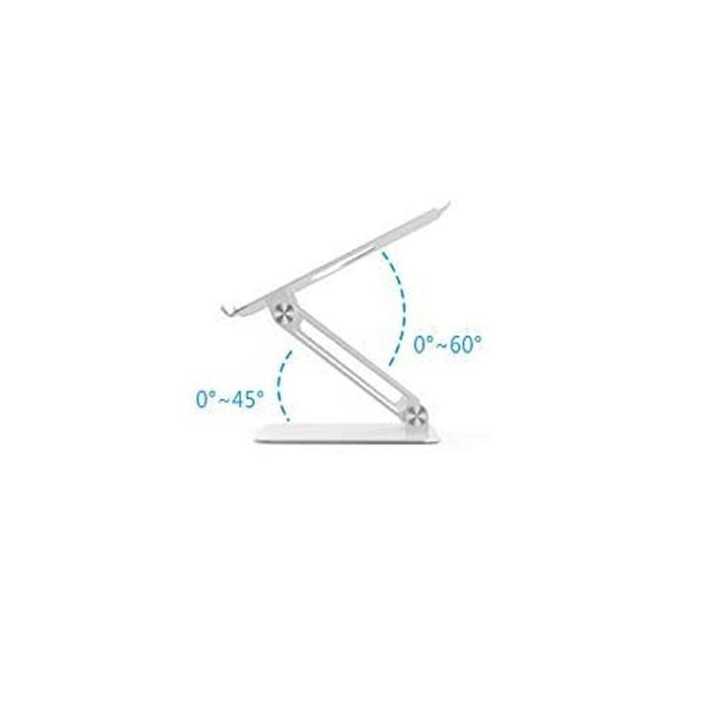 Imagem 5 de 5 do produto Suporte De Alumínio Laptop Stand Prata Notebook Netbook Ultrabook Kingo M2 Km2