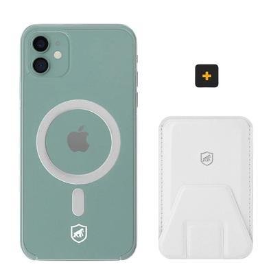 Capa Gshield Magsafe Para Iphone 11 + Carteira Magsafe Com Kickstand