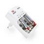 Carregador De Pilhas Mox Cp-53 Aa Aaa E Baterias 9v Recarregáveis Bivolt