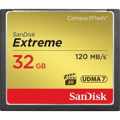 Cartão Sandisk Extreme Compact Flash 32GB