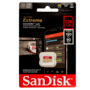 Cartão Microsdxc Sandisk, 128GB, Extreme De 190MB/s Uhs-i / V30 / U3 / A2