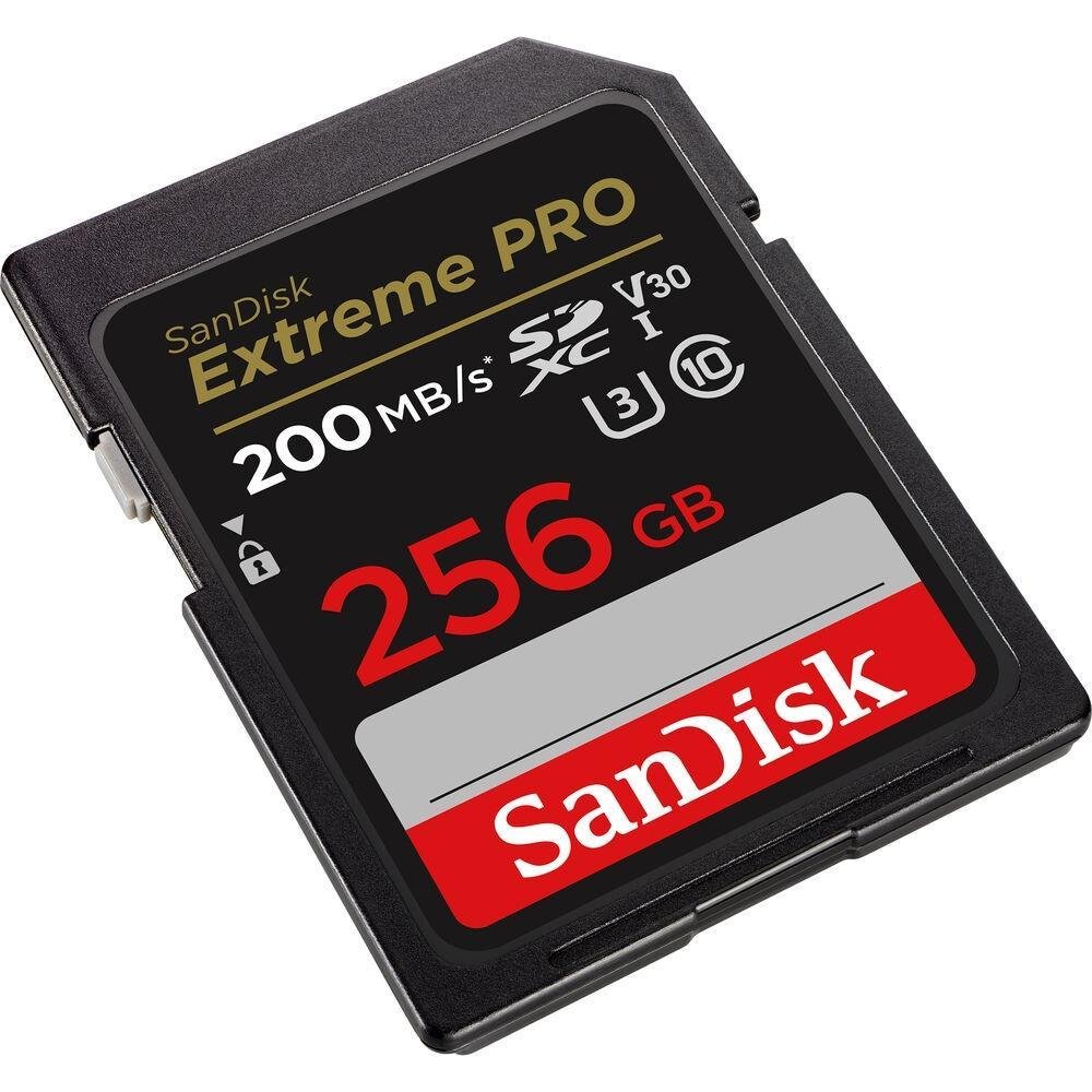 Imagem 2 de 3 do produto Cartão Sdxc Sandisk Extreme Pro 256GB - 200MB/s
