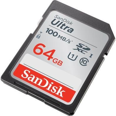 Cartão Sdxc Sandisk Uhs-I Ultra, 64GB, 100MB/s — foto 2