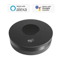 Controle Remoto Universal Ir, Wi-fi 2.4ghz, Compatível Alexa Google, Automação Residencial, Shir300, Elg