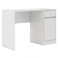 Escrivaninha 01 Porta 01 Gaveta Morada 29600 Branco Demobile
