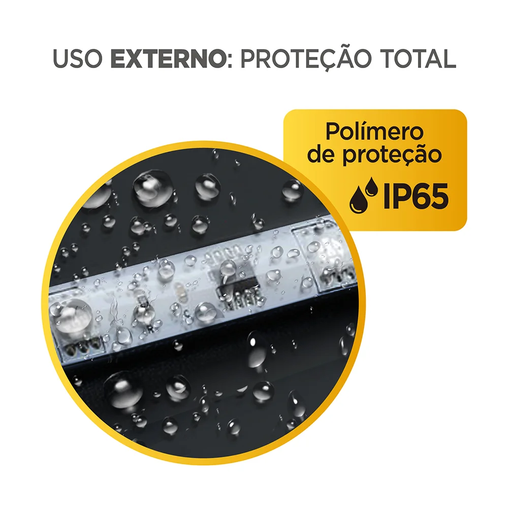 Imagem 4 de 5 do produto Fita LED ELG, Shfl201, RGB Inteligente, Wi-fi, 5 Metros