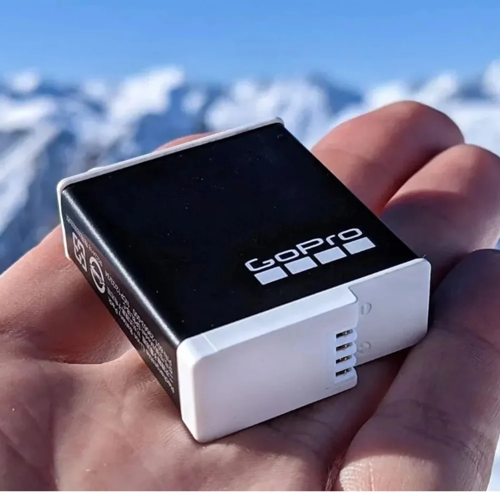 Imagem 4 de 5 do produto Carregador De Bateria Gopro Duplo, Baterias Enduro Para Hero11, Hero10 E Hero9