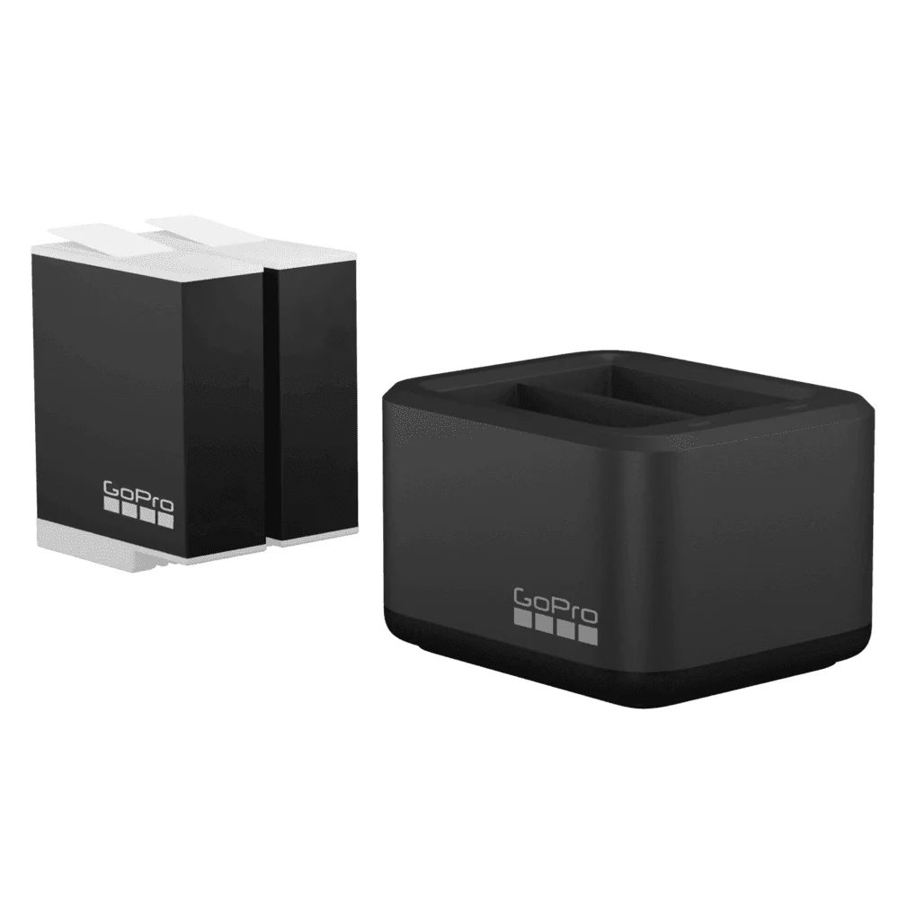 Imagem 5 de 5 do produto Carregador De Bateria Gopro Duplo, Baterias Enduro Para Hero11, Hero10 E Hero9
