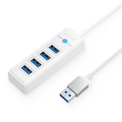 Hub Orico, 4 Portas Usb-a Para Usb3.0, Pw4u-u3-015, Branco
