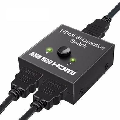 Adaptador HDMI Chroma Tech Splitter Switch, 4k 2K Full Hd, 3d Bi-direcional, 1x2 / 2x1