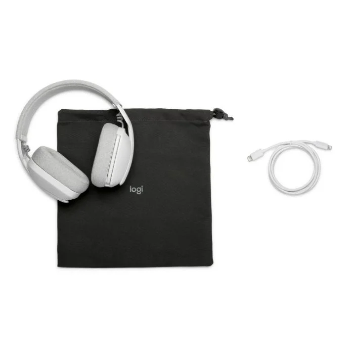 Imagem 4 de 5 do produto Headset Logitech Zone Vibe 100 Off White