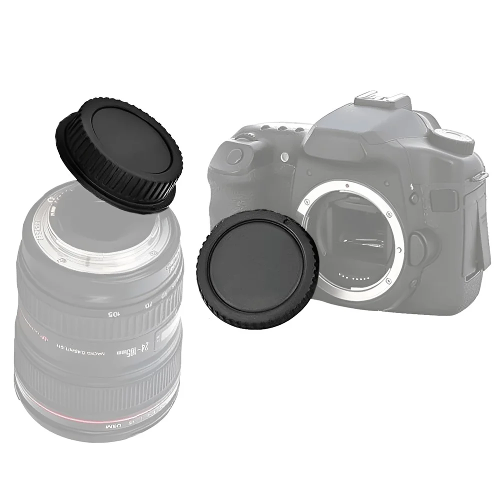 Kit Tampas De Proteção, Traseira Da Lente, Corpo Da Câmera, Greika Rbc02 Para Sistema Canon Eos Ef/ef-s