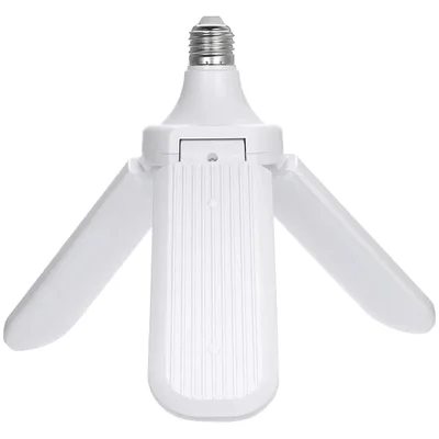Lâmpada LED Altomex, E27, 3 Pétala, 45w, 6500k, Design Ventilador, Branco Frio 027