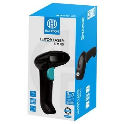 Leitores Hoopson Lcb-003w Laser Sem Fio De Codigo De Barras