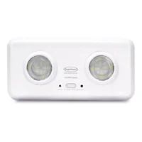 Luminaria De Emergencia Segurimax,Led 400 Lumens, Duo