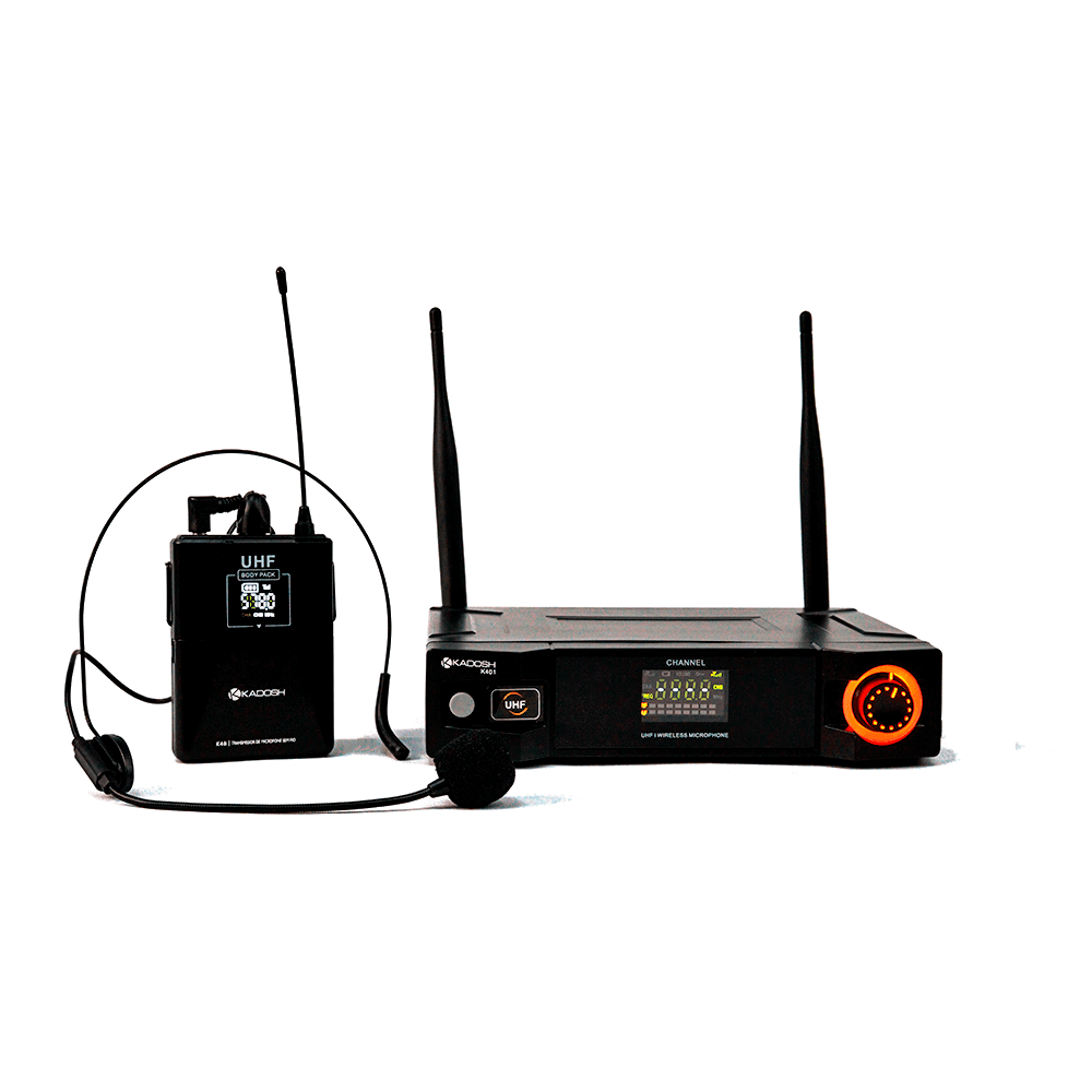 Microfone Dinâmico Kadosh Sem Fio KaBuM