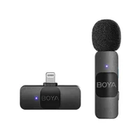 Microfone Lapela Sem Fio Boya By-v1, Wireless, Lightning