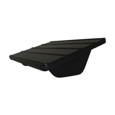 Suporte para Apoio de Pés Design Office Inclinável, Para Escritóro, Preto