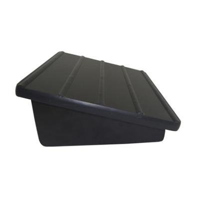 Suporte para Apoio de Pés Design Office Fixo, Para Escritóro, Preto