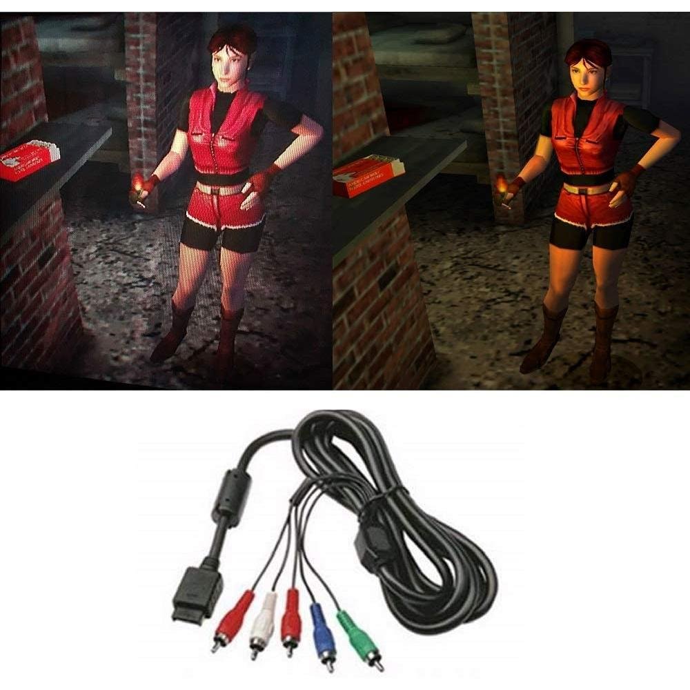 Imagem 3 de 3 do produto Cabo De Video Play, Componente Ps2/Ps3