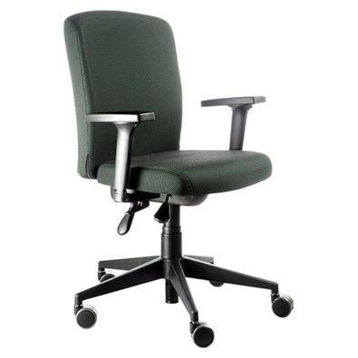 Cadeira Diretor  Espaldar Baixo Linha Alpha, Verde