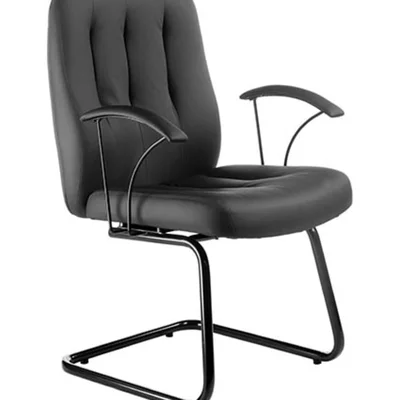 Cadeira Diretor Design Office Móveis, Paris, Até 120 Kg - Preto