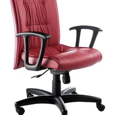 Cadeira Design Office Móveis, Vicenza, Até 120 Kg - Vermelho
