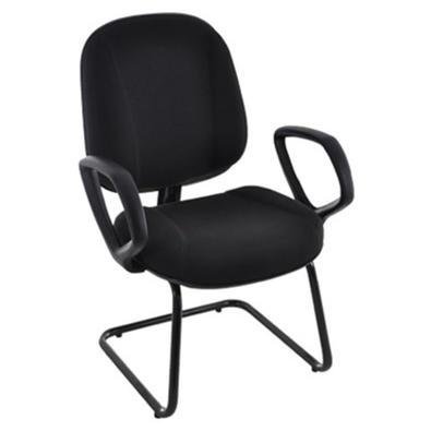 Cadeira Office Design Office Móveis, Diretor, Linha Classic, Com Braços, até 120 kg, Preto