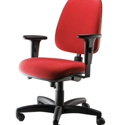 Cadeira Diretor Com Back System, Linha Confort Plus, Vermelho