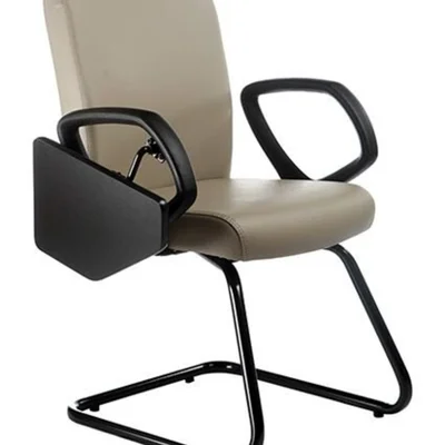 Cadeira Office, Diretor Universitária, Com Base Em S, Linha Alpha, Bege