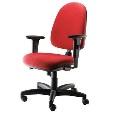 Cadeira Diretor Com Back System, Linha Confort Plus, Vermelho