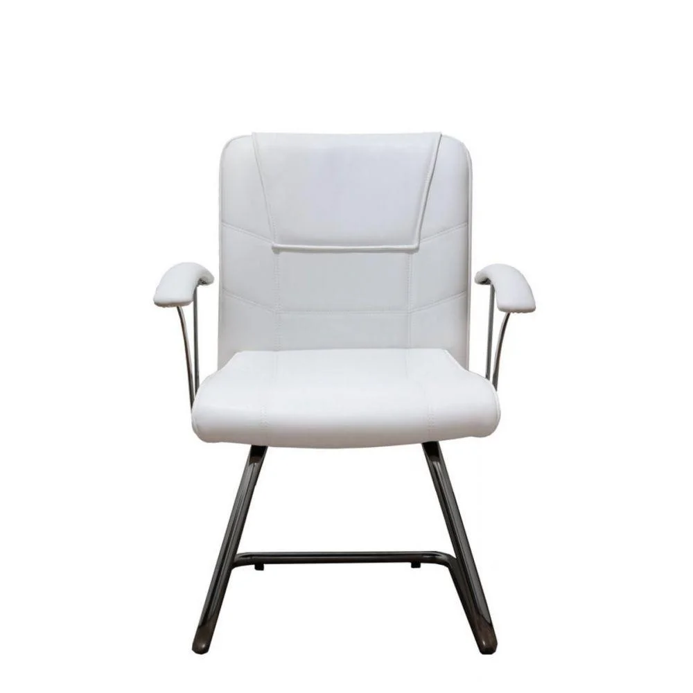 Imagem 2 de 3 do produto Cadeira Ergonômica, Base Fixa Em S Linha Vivara - Branco