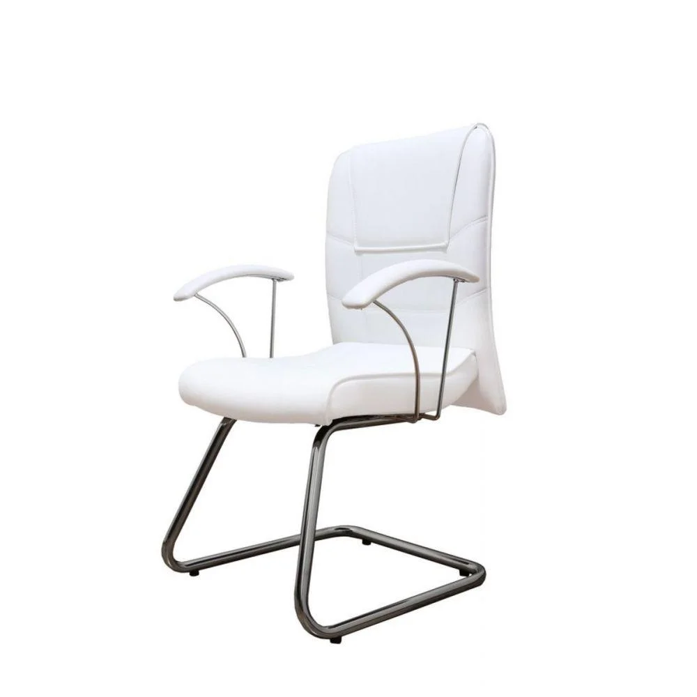 Imagem 3 de 3 do produto Cadeira Ergonômica, Base Fixa Em S Linha Vivara - Branco