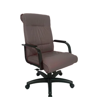 Cadeira  Home Office Para Escritório, Linha Itália - Marrom