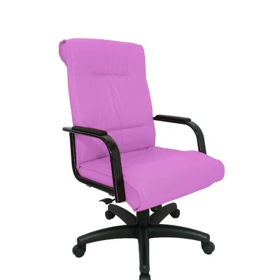 Cadeira  Home Office Para Escritório, Linha Itália - Rosa