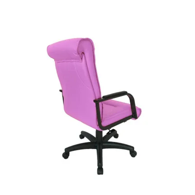 Cadeira Home Office Para Escritório, Linha Itália - Rosa — foto 4