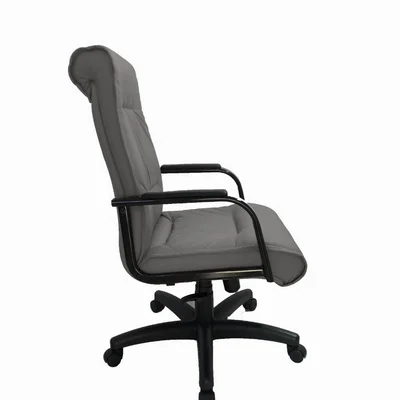 Cadeira Home Office Para Escritório, Linha Itália - Cinza — foto 2