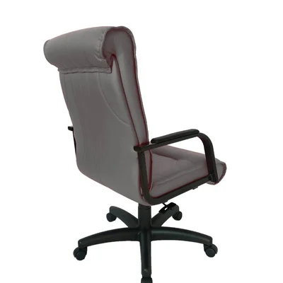 Cadeira Home Office Para Escritório, Linha Itália - Cinza — foto 3