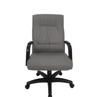 Cadeira Home Office Para Escritório, Linha Itália - Cinza — foto 5