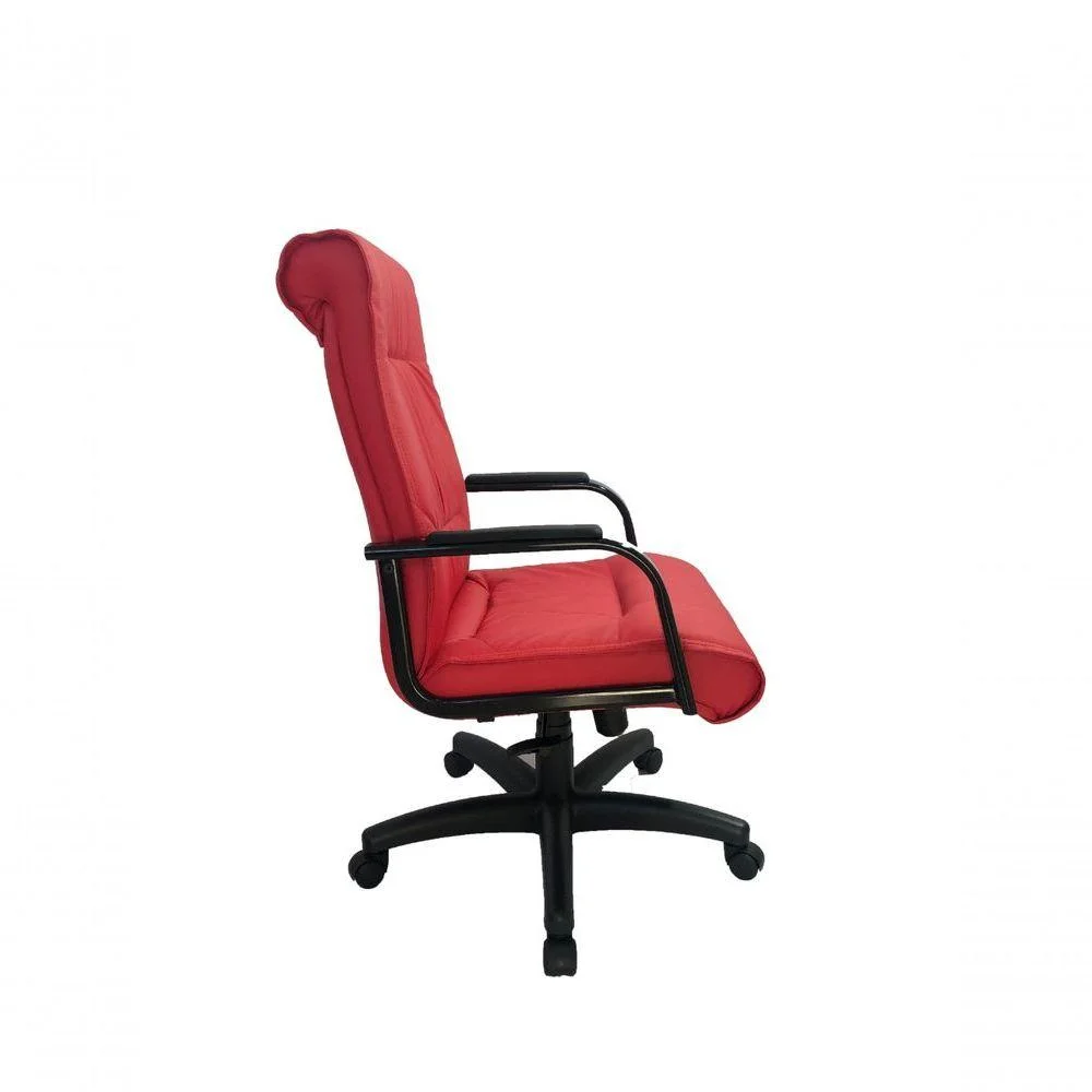 Imagem 2 de 5 do produto Cadeira  Home Office Para Escritório, Linha Itália - Vermelho