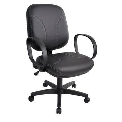 Cadeira  Home Office Para Escritório, Linha Parma - Preto