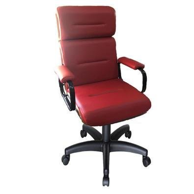Cadeira Design Office Móveis Eames Presidente Linha Capa Em Madeira, Vermelho