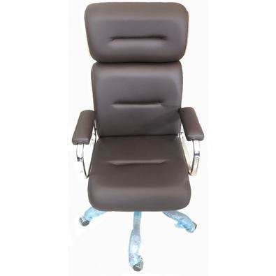 Cadeira Eames Design Office Móveis Presidente Linha Capa Em Madeira, Marrom