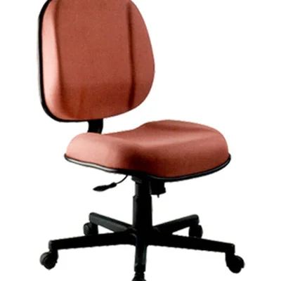 Cadeira Design Office Móveis, Até 120 Kg, Sem Braços, Linha Classic - Vermelho