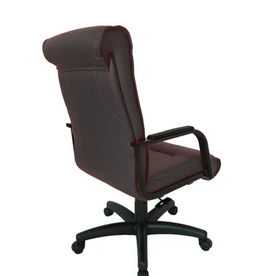 Cadeira Home Office Para Escritório, Linha Itália - Marrom — foto 3