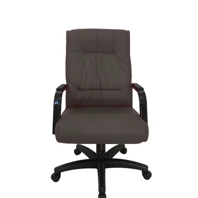 Cadeira Home Office Para Escritório, Linha Itália - Marrom — foto 5